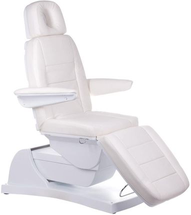 Beauty System Elektryczny fotel kosmetyczny Bologna BG-228 biały (BG228WHITE)