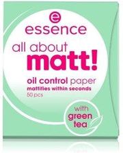 Zdjęcie Essence All About Matt! Oil Control Paper Bibułki Matujące 50Szt - Mielec