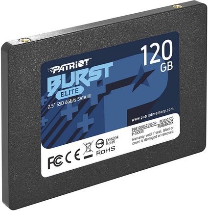 Patriot Burst Elite 120GB SSD 2,5" (PBE120GS25SSDR)