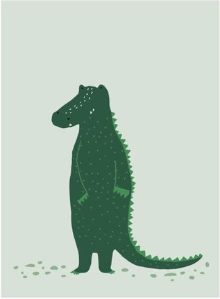 Trixie Plakat Krokodyl - Dekoracja Na Ścianę Mr. Crocodile  