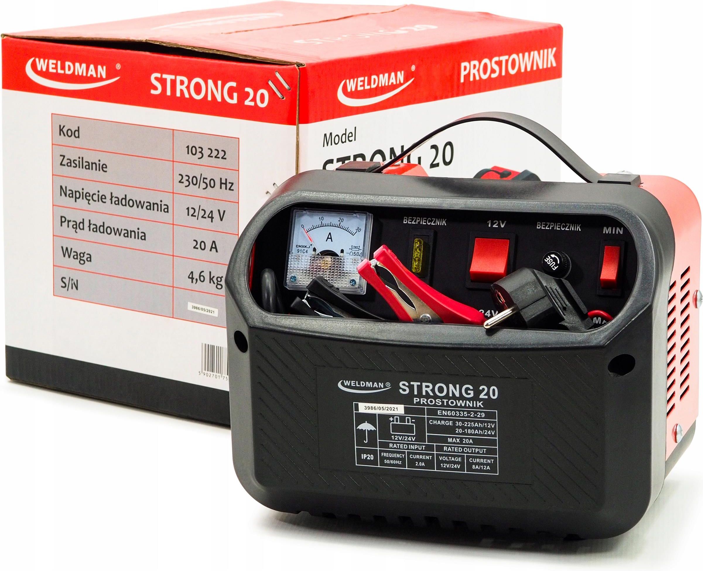 WELDMAN  PROSTOWNIK STRONG 20 450W 103222