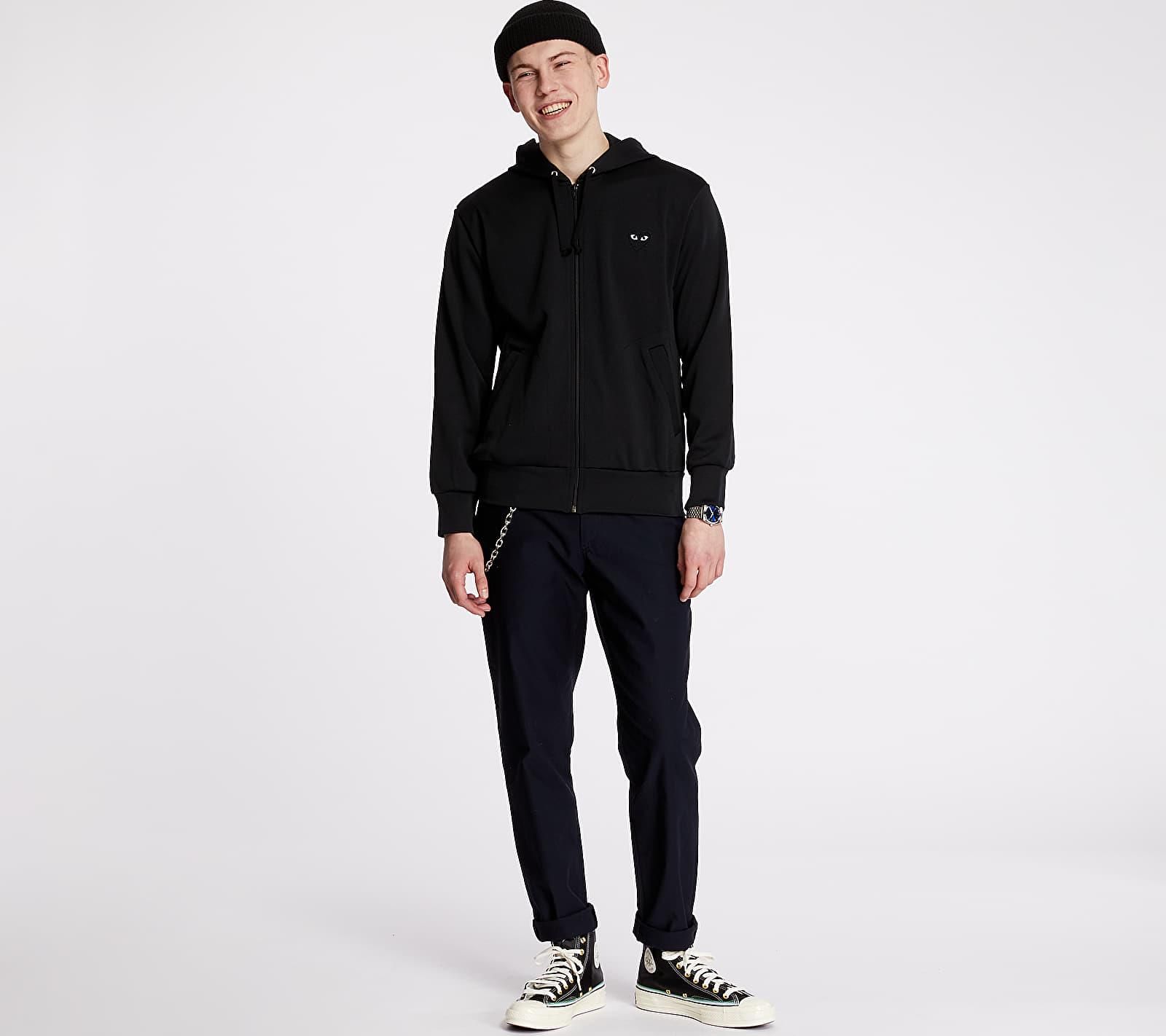 Comme des Garçons PLAY Zip Hoodie Black - Ceny i opinie
