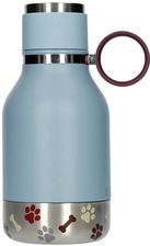 Zdjęcie Asobu Dog Bowl Niebieska Butelka Z Miską Dla Psa 1,1L - Tuszyn