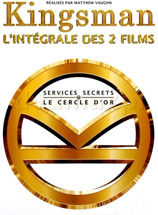 Kingsman: The Secret Service / The Golden Circle (Kingsman: Tajne służby / Złoty krąg) [BOX] [2DVD]