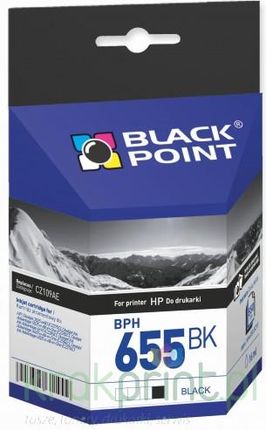 BLACKPOINT [BPH655BK] INK/TUSZ BLACK POINT (HP CZ109AE) BLACK (66673)