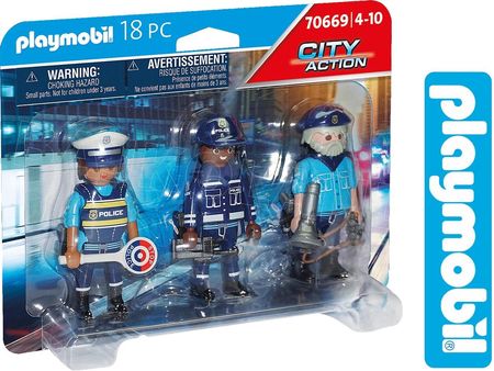 Playmobil 70669 Zestaw Figurek Policjanci
