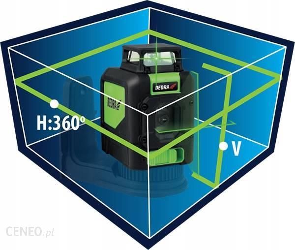 Dedra Laser Multilaser 1D zielona wiązka MC0905
