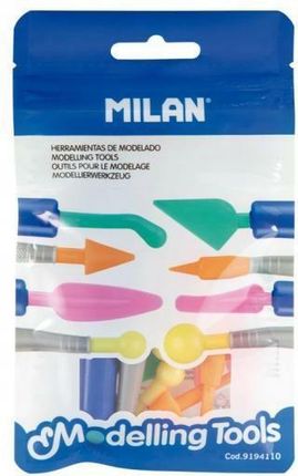 Milan Narzędzia Do Modelowania Milan Zestaw 2 Uchwyty + 8 Różnych Końcówek (9194110)