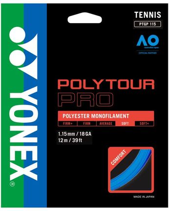 Yonex Poly Tour Pro 115 Niebieski 1,15 Mm