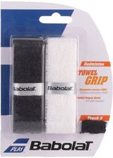Zdjęcie Babolat Towel Grip Czarny Biały 2Szt - Gołańcz