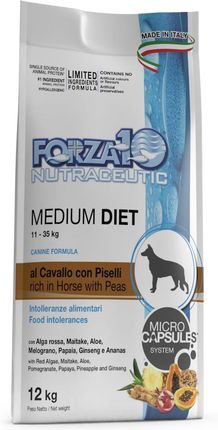 Forza10 Diet Medium Konina Alergia 12Kg