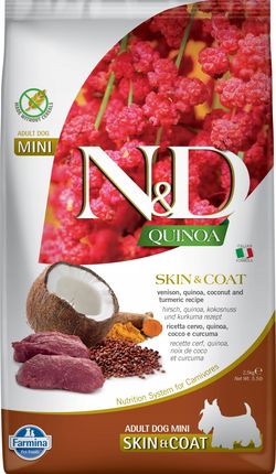 Farmina Nd Gf Quinoa Mini Skin Coat Venison 2,5Kg