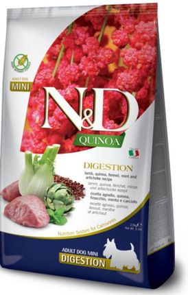 Farmina Nd Gf Quinoa Mini Digestion Lamb 2.5 кг - фото 2