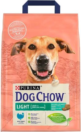 Dog Chow Light Adult Karma Z Indykiem 2,5kg