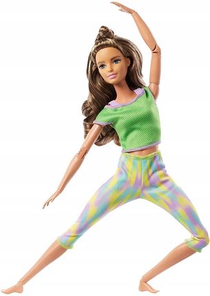 Barbie Made To Move Gimnastyczka Brunetka FTG80 GXF05