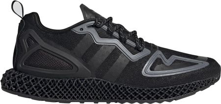 クロ✕2 Adidas ZX 2K 4D Core Black Core Black Core Black - Ceny i