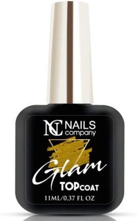 Nails Company Glam Top Coat Gold 6 ml
