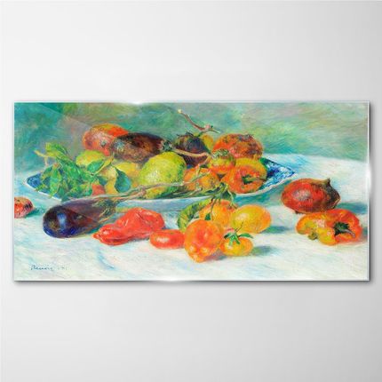 Coloray Obraz Szklany Owoce Warzywa Cytryny