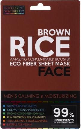 Beauty Face Kojąca Maska Z Ekstraktem Z Ryżu Brązowegobeauty Face Calming &Amp; Moisturizing Compress Mask For Man 25g