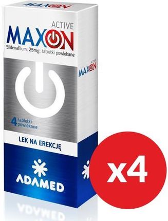 Maxon Active 25mg 4 x 4 tabl.