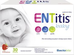 Zdjęcie ENTitis Baby smak truskawkowy 30sasz. - Bartoszyce