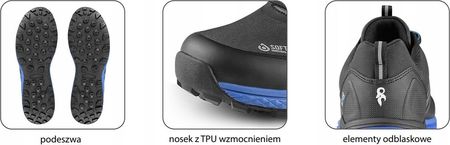 Canis Cxs Sport Buty Robocze Bhp Softshell Bez Noska 45 - zdjęcie 2