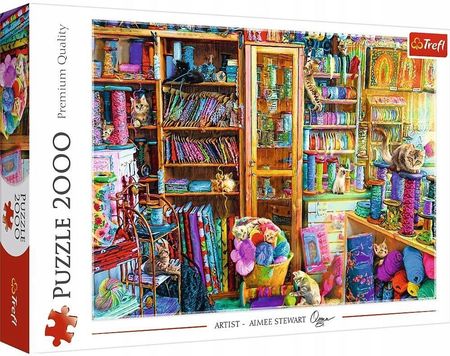 Trefl Puzzle 2000el. Koci Raj 27113