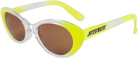 Santa Cruz Okulary Przeciwsłone - Tropicana Sunglasses Crystal Yellow (Crystal Yellow) Rozmiar: Os