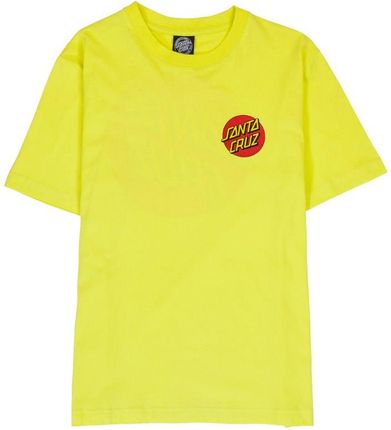 koszulka SANTA CRUZ - Classic Dot Tee Limeade (LIMEADE) rozmiar: 6