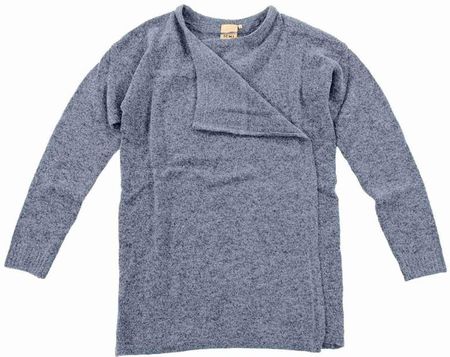 sweter ICHI - Knitted cardigan Dusty Blue (14018) rozmiar: S
