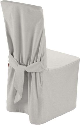 Dekoria Sukienka Na Krzesło Ciepły Biały 45 × 94Cm Linen