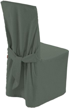 Dekoria Sukienka Na Krzesło Zgaszony Zielony 45 × 94Cm Linen