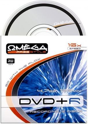 DVD+R OMEGA 4,7GB x16 safe pack