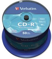 Płyta CD-R Verbatim 50 szt