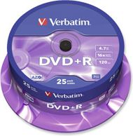 Płyta DVD+R Verbatim 25 szt