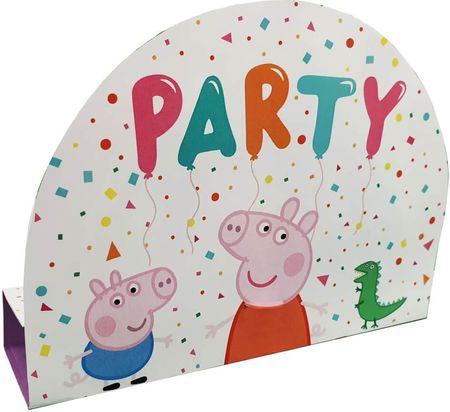 Amscan Zaproszenia Urodzinowe Świnka Peppa 8Szt