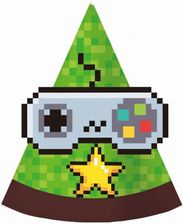 Zdjęcie Godan Czapeczki Urodzinowe Game On 6Szt - Łódź