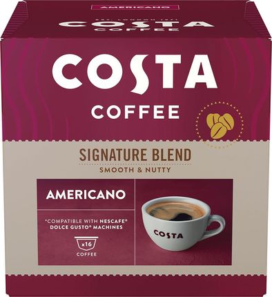Costa Coffee Signature Blend Americano kawa w kapsułkach kompatybilna z ekspresami Nescafè Dolce Gusto - 16 szt.