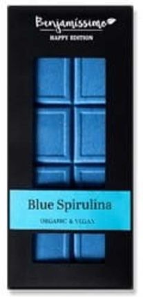 Biobenjamin - Czekolada wegańska HE niebieska spirulina BIO 60g