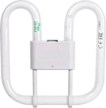 Ampoule Fluorescente Compacte GE Biax 2D 55W - Blanc Neutre (840) - Douille GR10q - 3800 Lumens