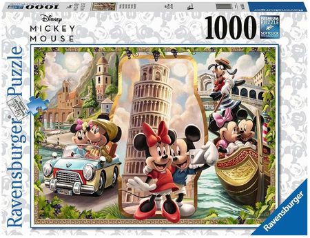 Ravensburger Puzzle 1000El. Wakacje Miki I Mini (165056)