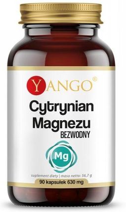 Yango Cytrynian Magnezu Bezwodny 90 kaps.