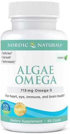 Nordic Naturals Kwasy DHA Algae DHA Vegan 120 kaps.