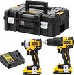DeWalt Wkrętarka Udarowa Akumulatorowa Li-Ion DCK2062D2TQW