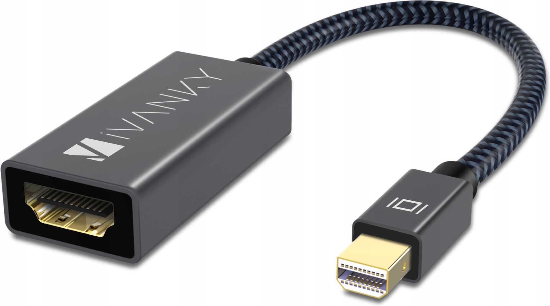 IVANKY Adapter Mini DisplayPort na HDMI (VBL01) Opinie i ceny na Ceneo.pl