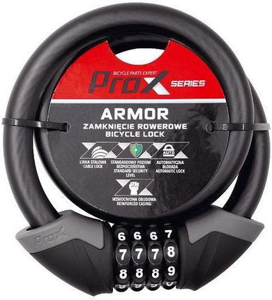 Prox Zamknięcie Pętla Armor Memory 15X1000Mm Z Szyfrem Czarny Az0306