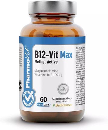 Pharmovit B12-Vit Max Methyl Active 60 Kaps