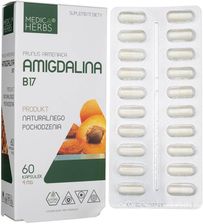 Zdjęcie MEDICA HERBS AMIGDALINA B17 4mg 60 kaps - Serock