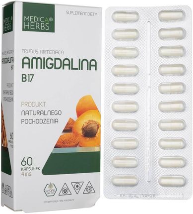 MEDICA HERBS AMIGDALINA B17 4mg 60 kaps
