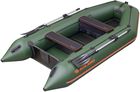 Ponton Kolibri KM-330 z pełną podłogą - Green